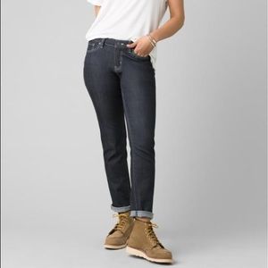 prAna Kayla jeans.  Size 8/29 SHORT INSEAM. Color: Denim